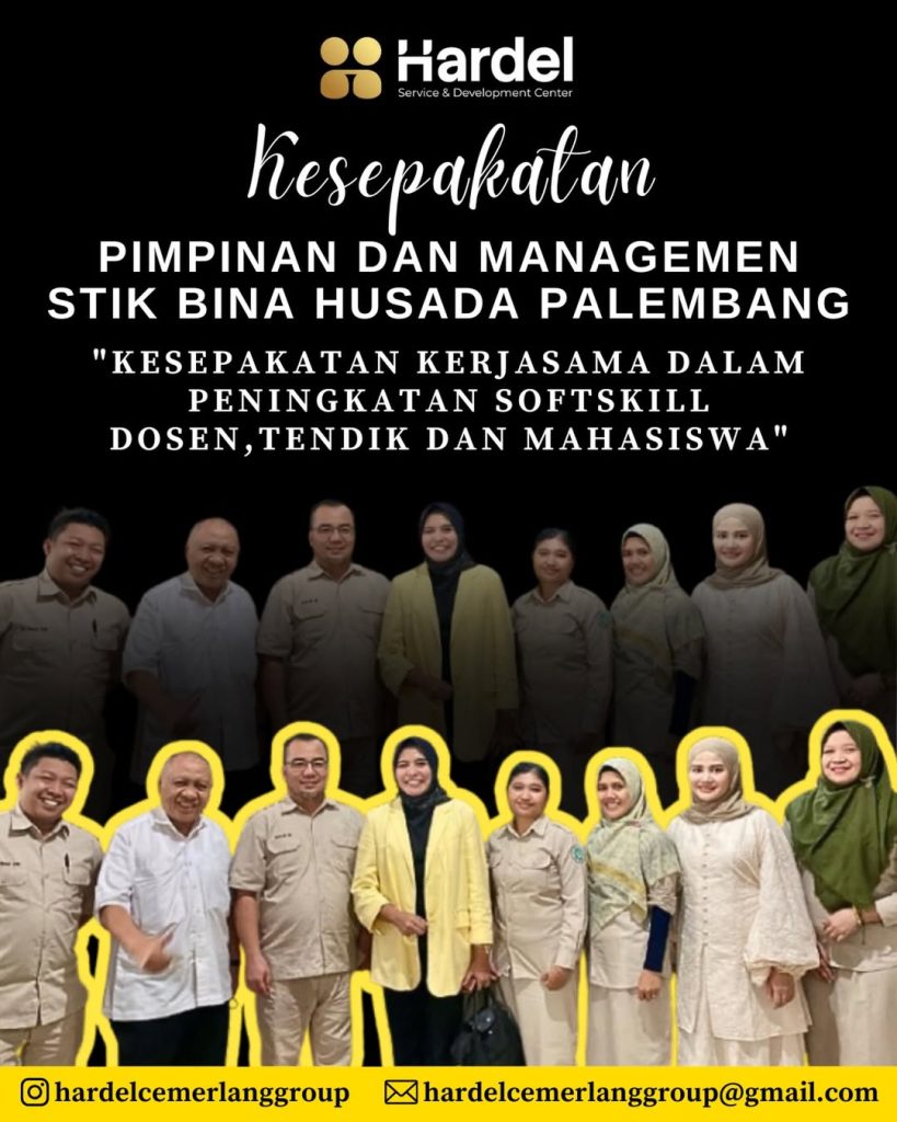 kesepakatan kerjasama bersama pimpinan dan manajemen stik bina husada palembang dalam peningkata